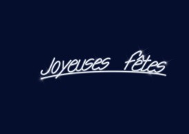 Joyeuses fêtes cristallines