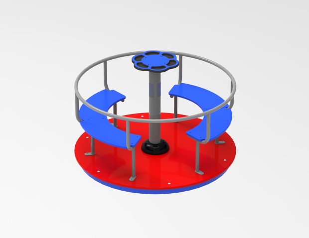 Carrousel avec assises