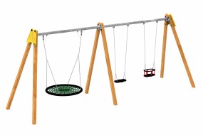 Portique triple assises