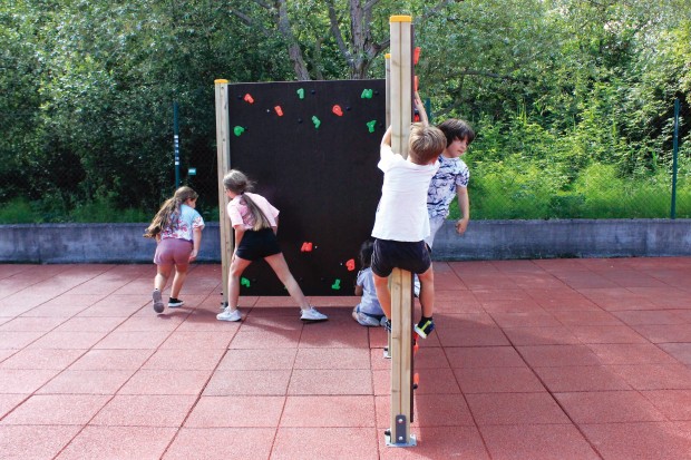 Mur d'escalade