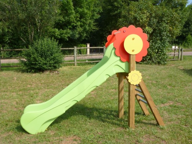 Fleur toboggan