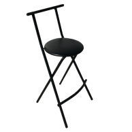 Tabouret pliant rond