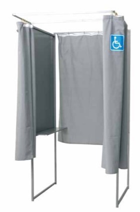 Isoloir handicapé