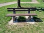 Banc Gaillon recyclé
