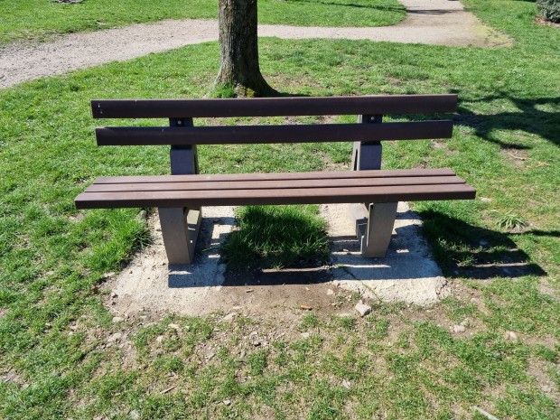 Banc Gaillon recyclé