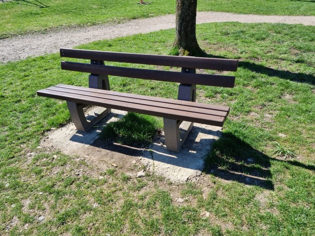 Banc Gaillon recyclé