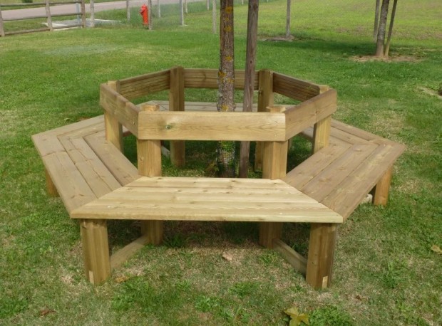 Banquette Hexagonale simple