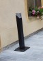 Cendrier colonne sur pied