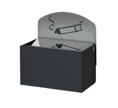 Cendrier mural avec pictogramme