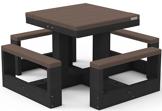 Table pique nique carrée